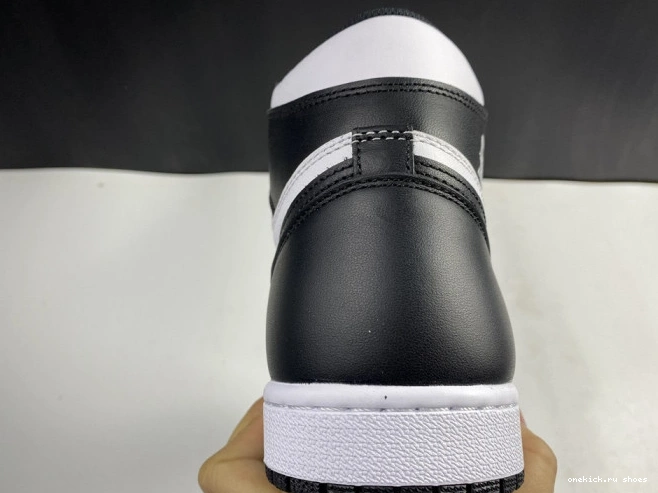 Rep Air Jordan (2014) White 555088-010 1 Retro Black 0819